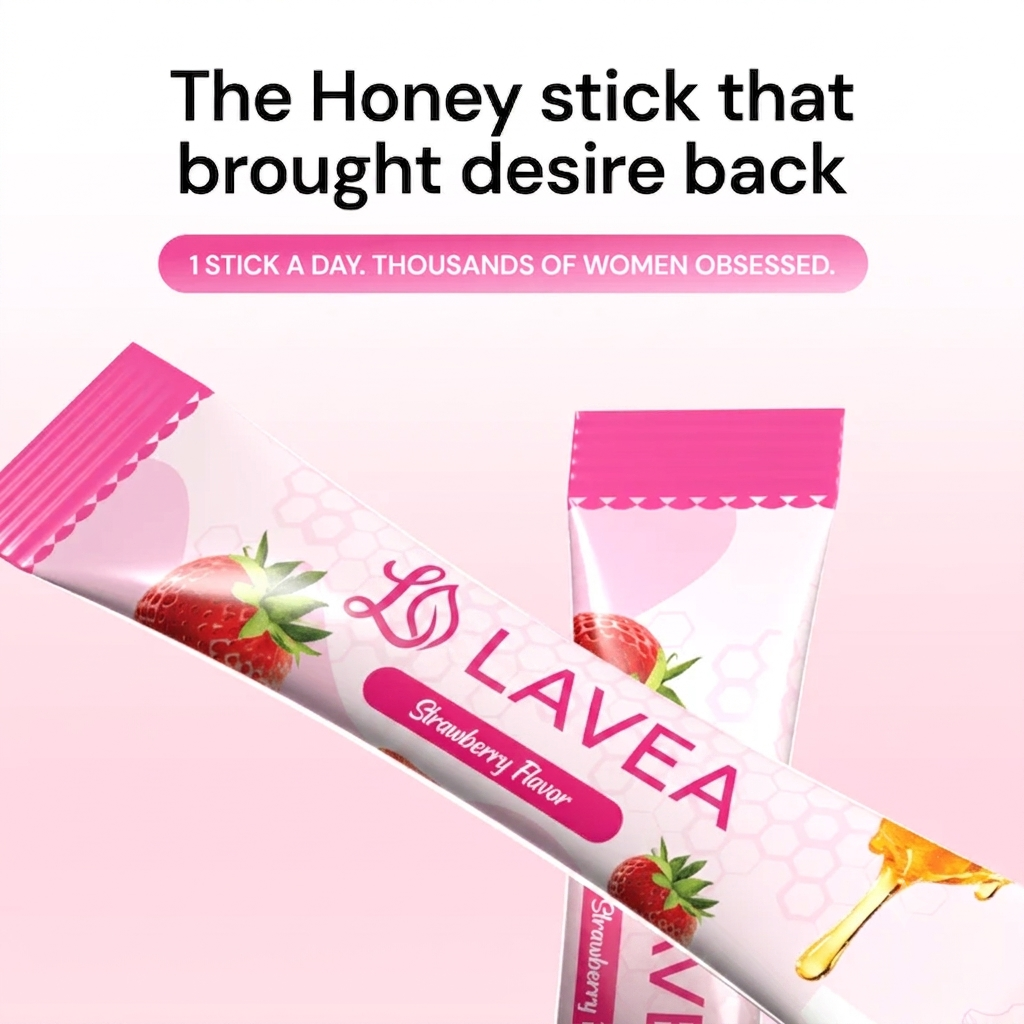 Lavea Shilajit Honey Sticks for Her — Strawberry